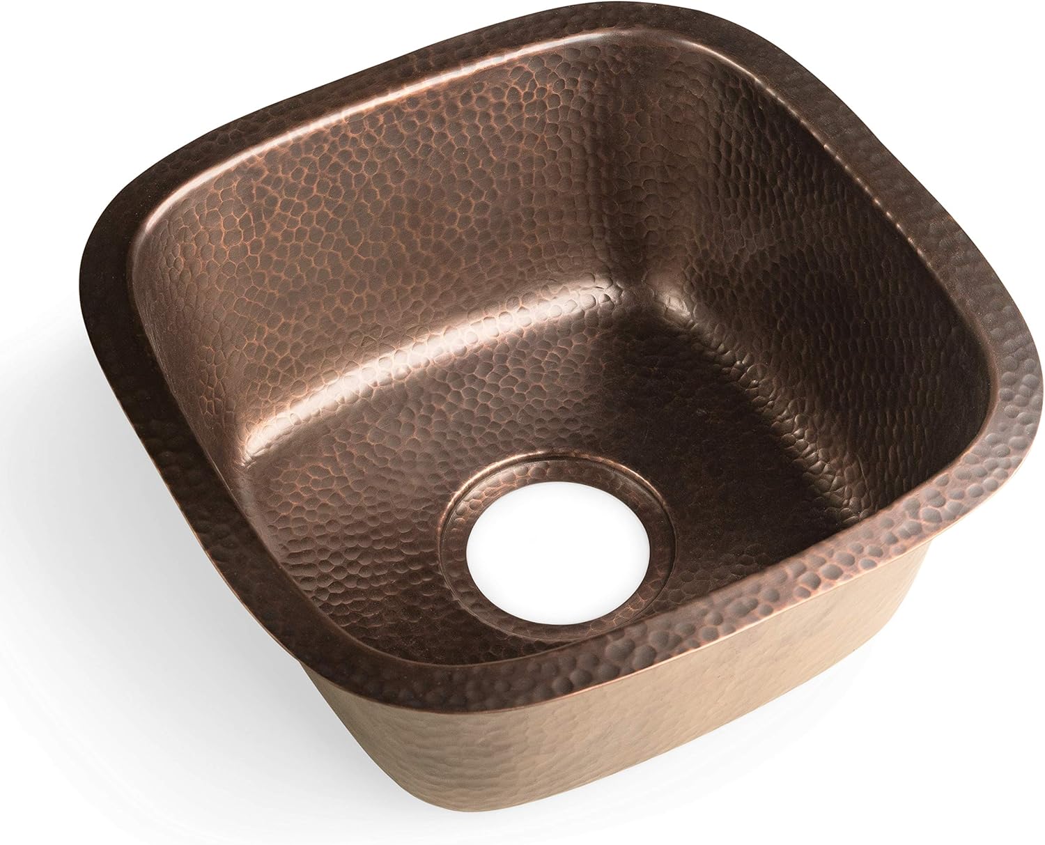Antique Copper Basin Square - 5 Pcs Set