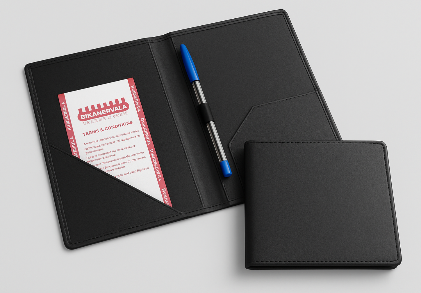 Bill Folder for Hotel and Restaurant, Check Presenter, Credit Card Cut Bill Folder for Hotel and Restaurant