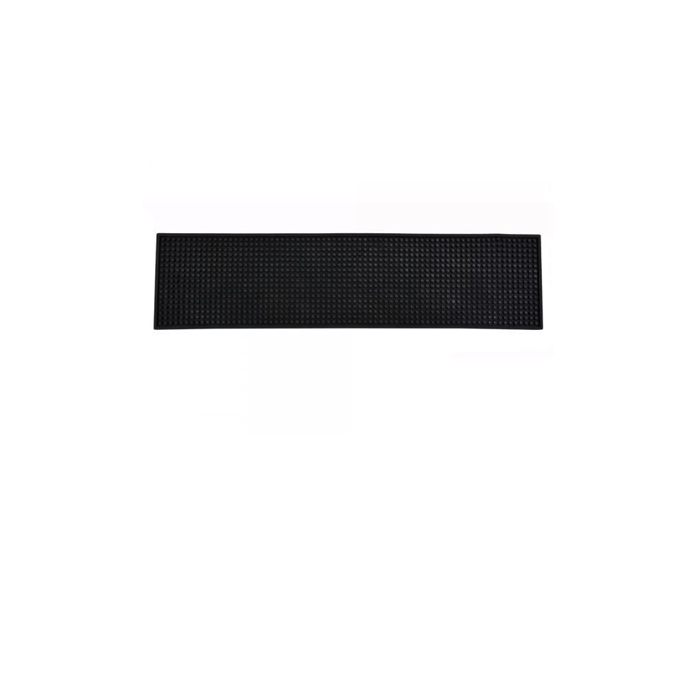 Divris Bar Mat Non-Slip Bar runner Black: 21x5 cm