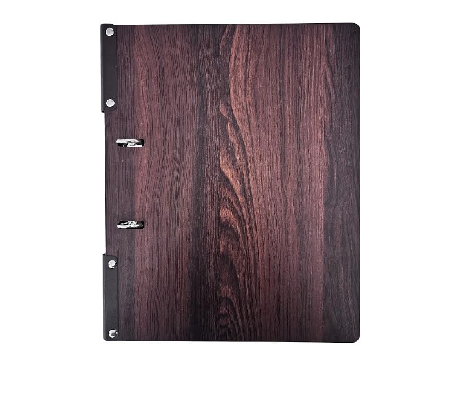 Divris Wooden Menu Cover : Binder Cut Design
