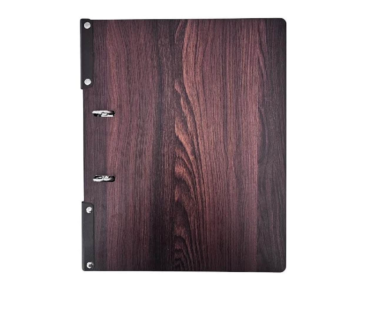 Divris Wooden Menu Cover : Binder Cut Design