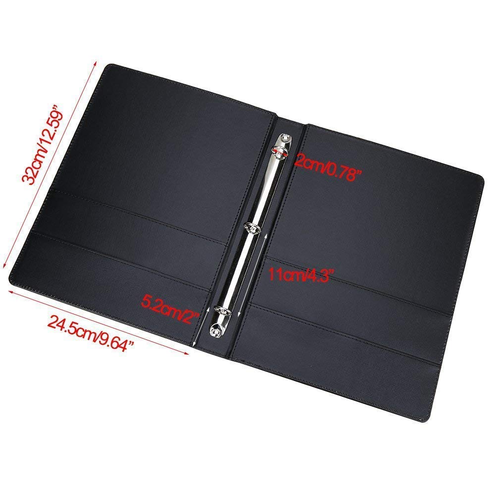 Leather Room Directory, In-Room leather folder, Presentation & Document Holders with 4 Pockets