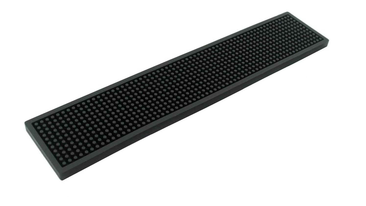 Divris Bar Mat Non-Slip Bar runner Black: 21x5 cm