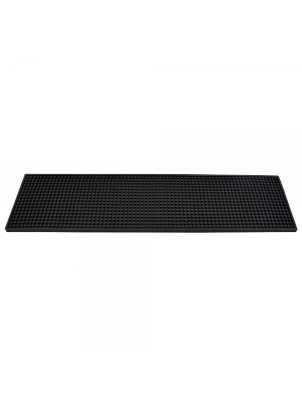 Divris Bar Mat Non-Slip Bar runner Black: 21x5 cm