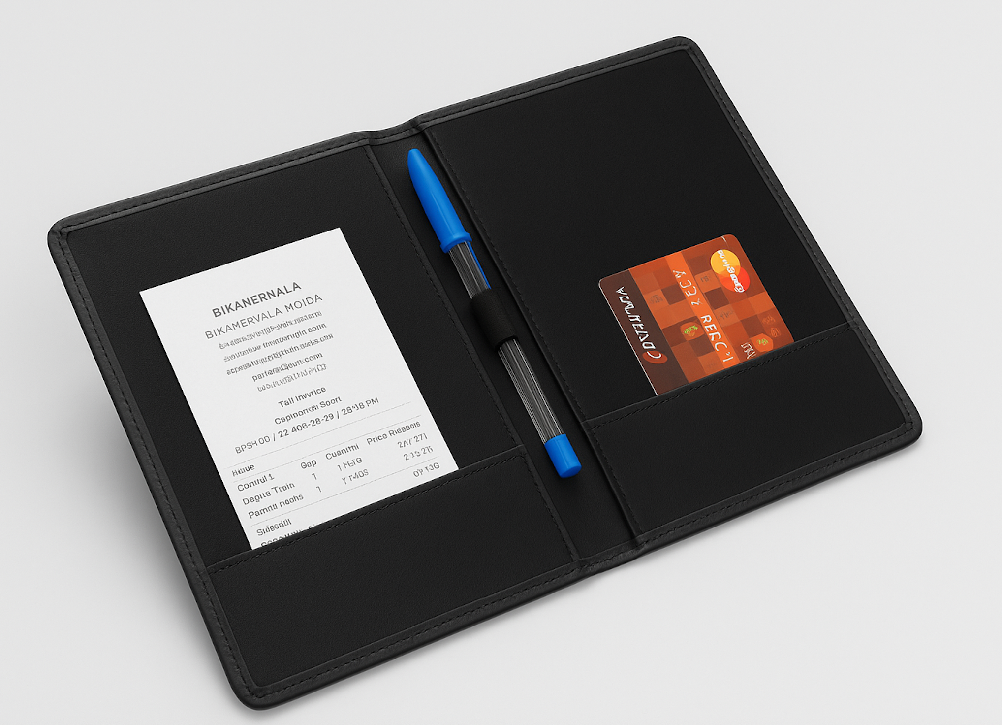 Bill Folder for Hotel and Restaurant, Check Presenter, Bill Folder for Hotel and Restaurant