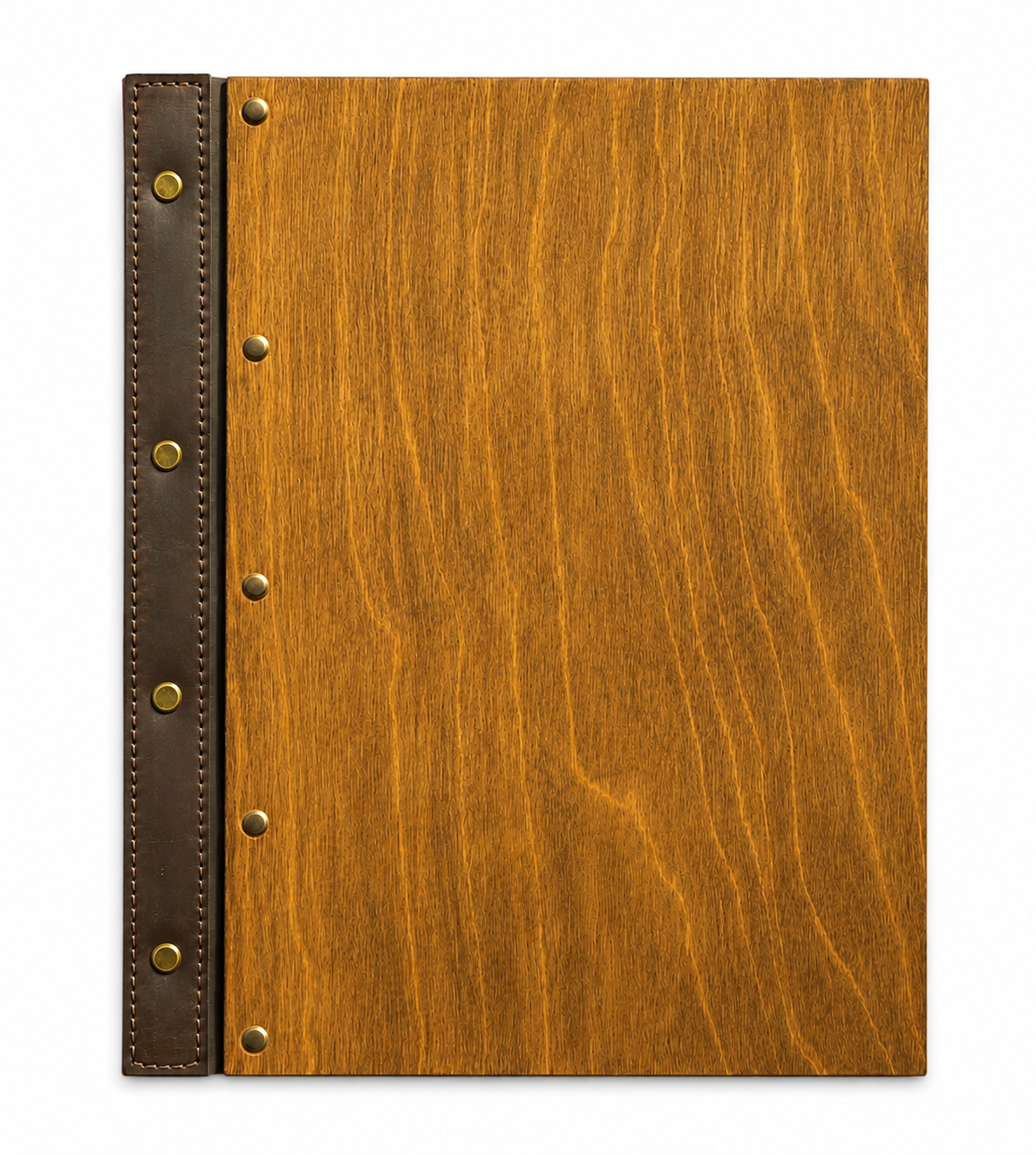 Divris Wooden Menu Cover : Screw fitting: 50 Pcs Pack