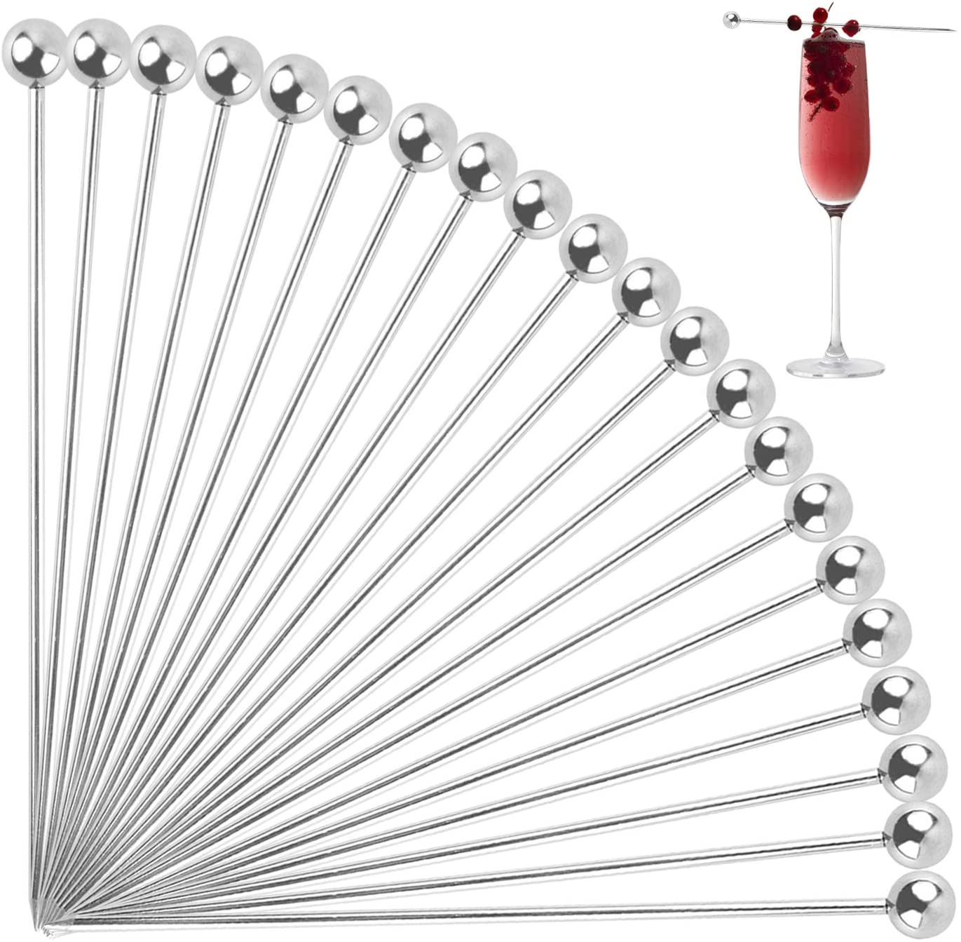 Divris Martini Olive Picks Skewers 4.3 Inches