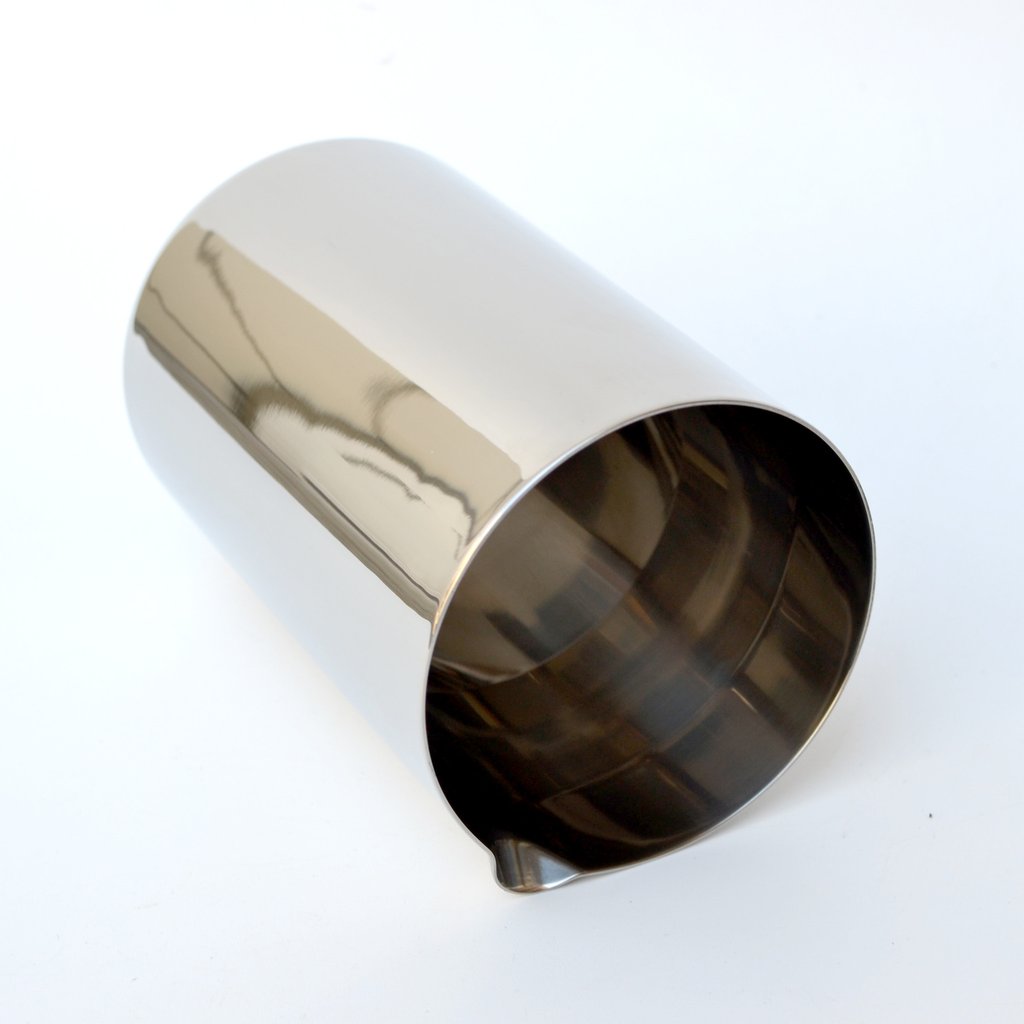 Japanese Style Seamless Stainless Steel Mixing Glass Stirring Cocktail: 480 ml