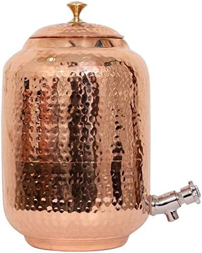 Copper Water Dispenser- 5 Pcs Set