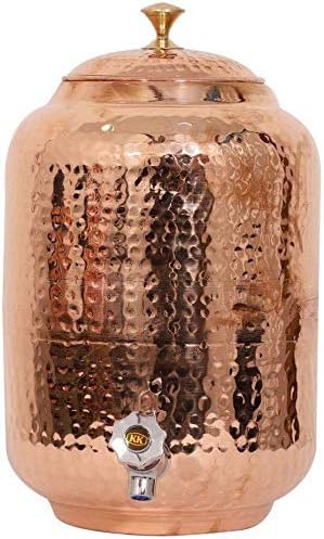 Copper Water Dispenser- 5 Pcs Set