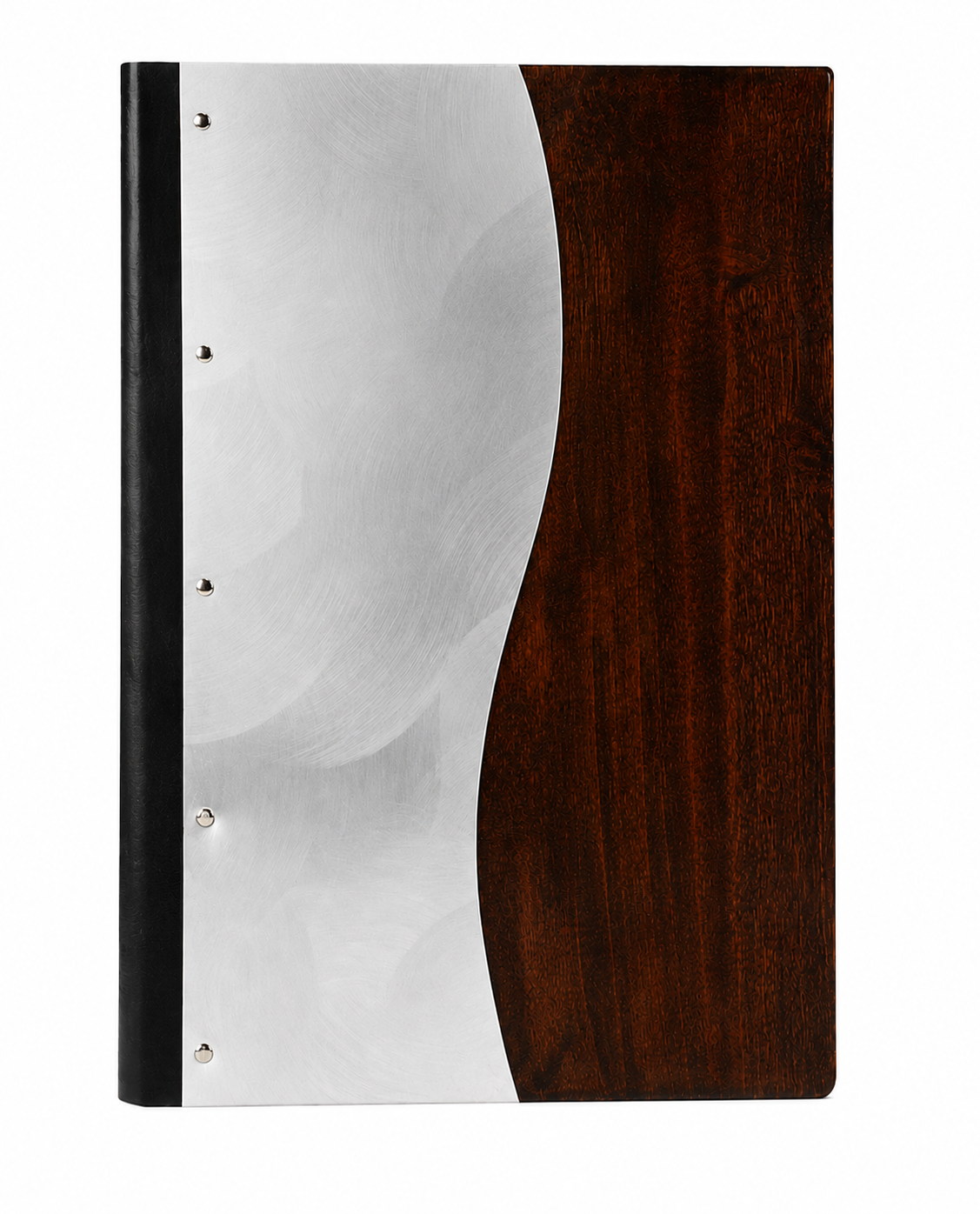 Divris Wooden Menu Cover : Steel Top design : 50 Pcs Pack