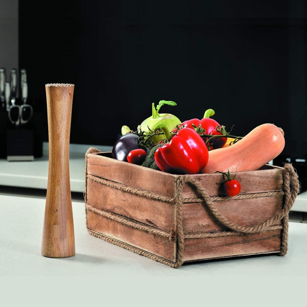 Divris Sheesham Wider head Wooden Muddler 12 Inches