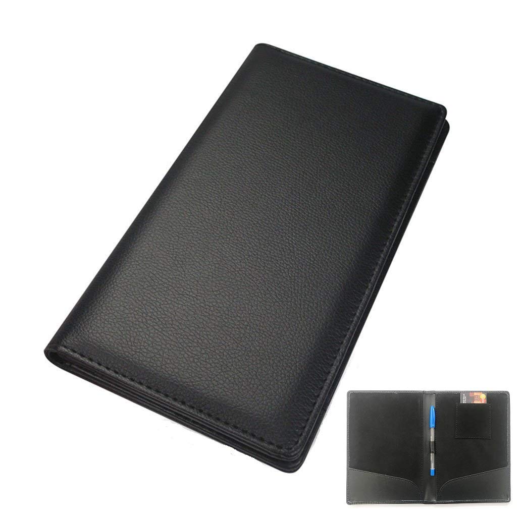 Bill Folder for Hotel and Restaurant, Check Presenter, Bill Folder with Credit Card Slot Receipt Pocket for Hotel and Restaurant