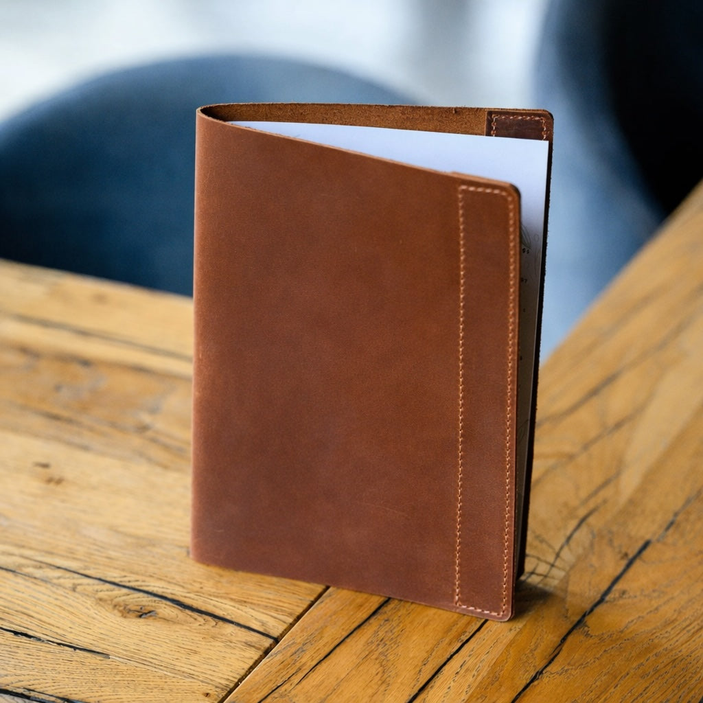 Premium  PU Leather Menu Cover with Screw Fitting – Professional Restaurant, Hotel & Café Menu Folder for Food, Drink & Wine Lists: A4