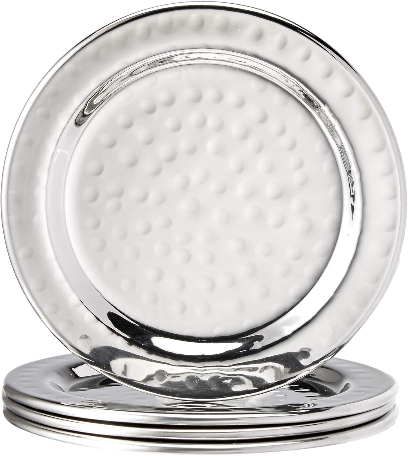 Stainless Steel Hammered Coasters - 500 Pcs