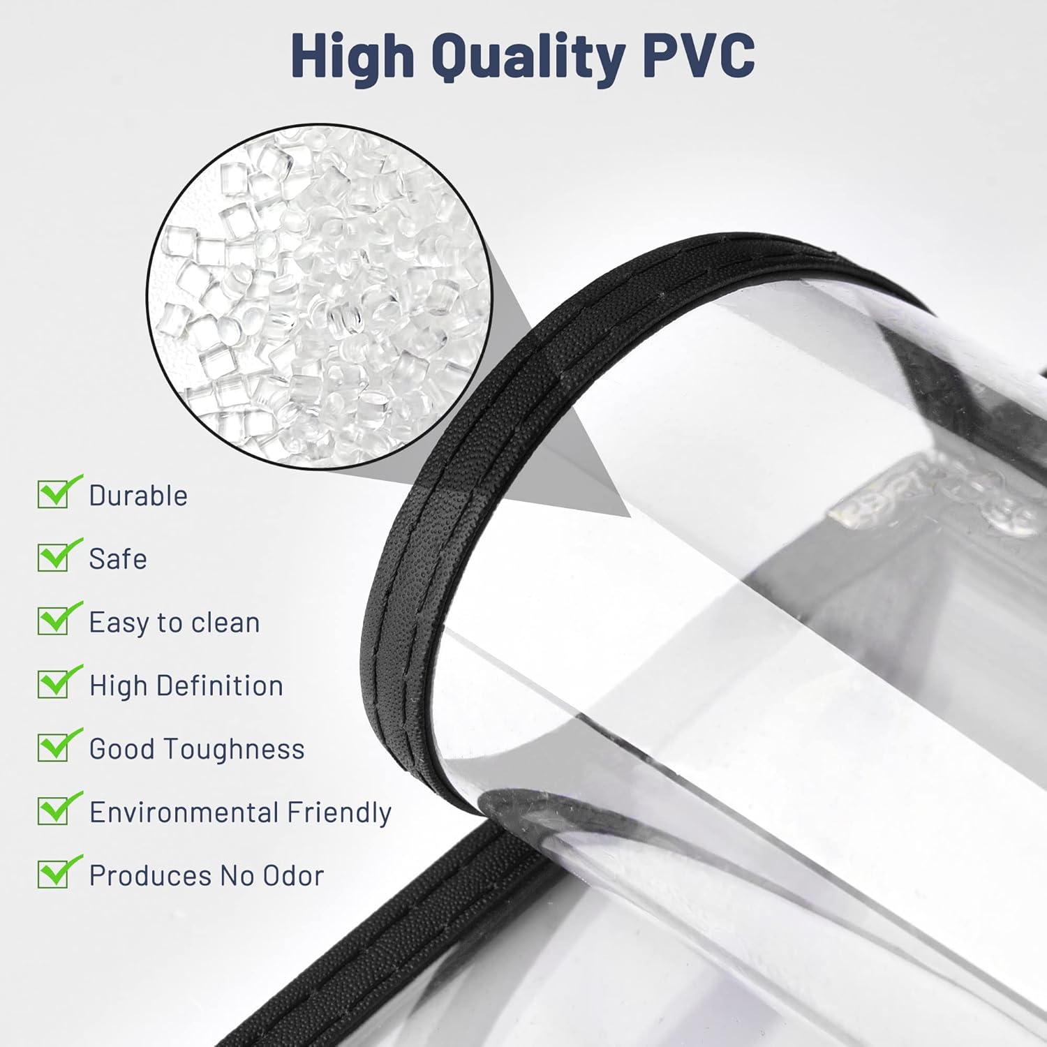 Divris PVC Restaurant Menu Cover, Menu Holder, Cafe Bar Beverage Menu Folder, Clear PVC Menu Folder: 10 View