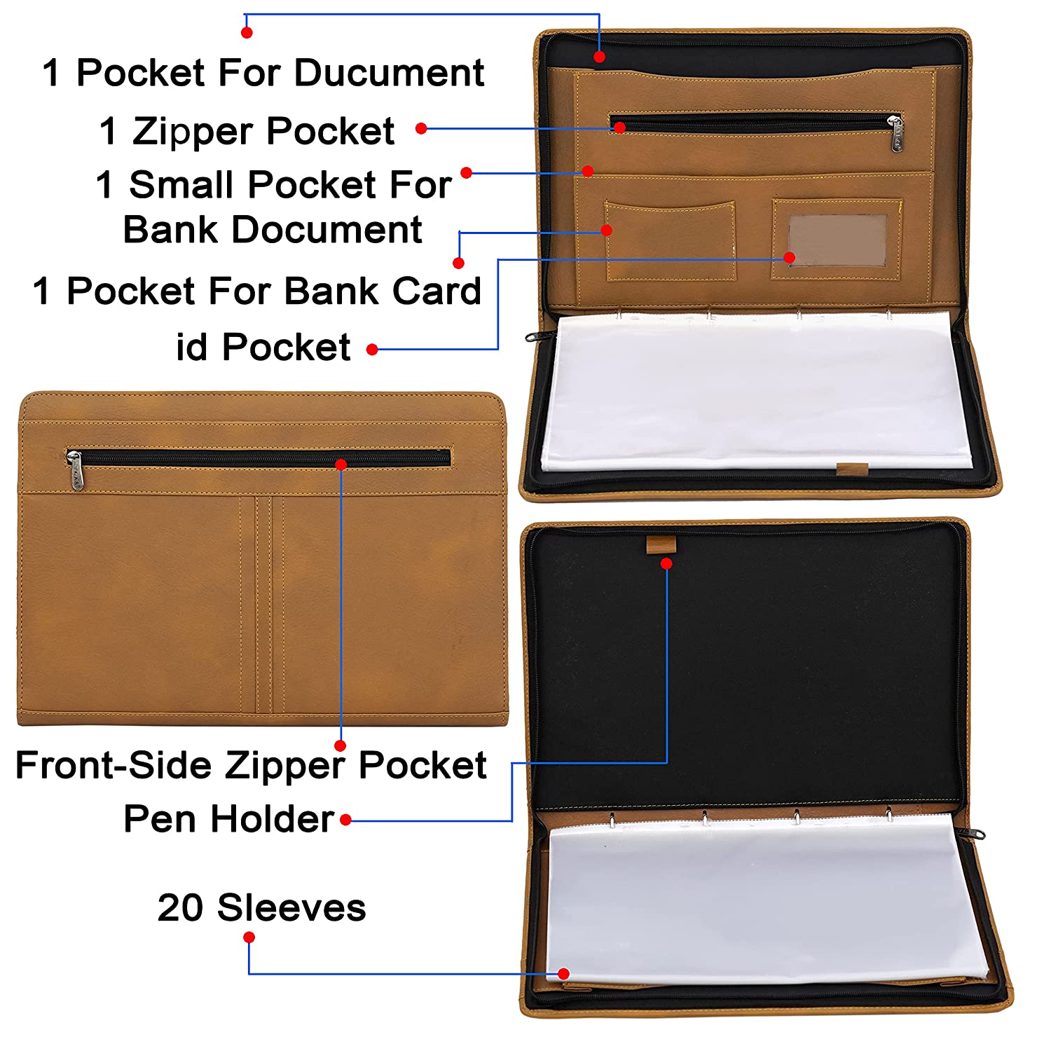 Professional File Folder For Documents,Conference Folder