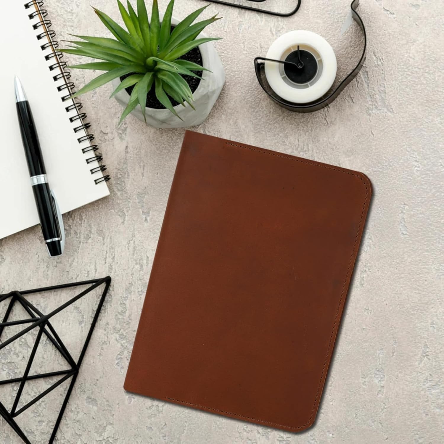 A5 Leather Journal Cover (5.75"x8.25") Leather Bound Journal cover for Travellers Writers: 50 Pcs Pack