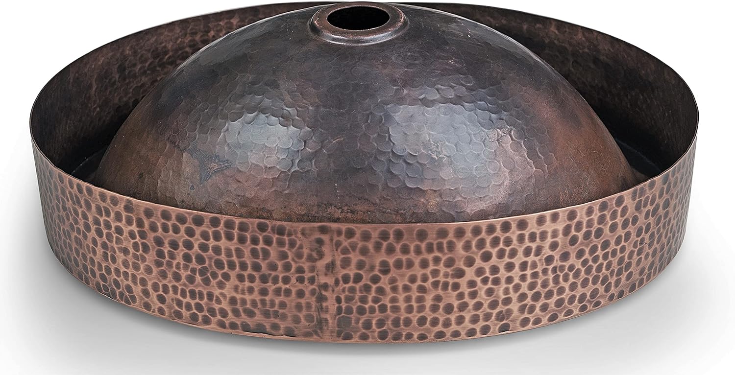 Antique Oval Copper Basin - 5 Pcs Set