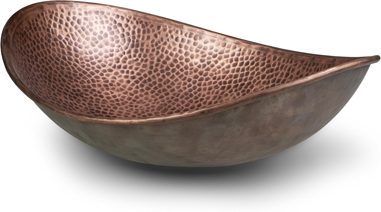 Antique Copper Basin Boat Model - 5 Pcs Set