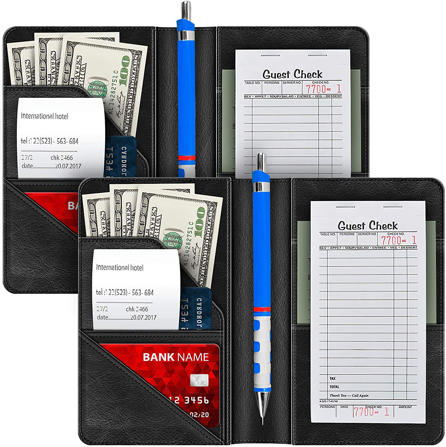 Magnetic Bill Folder for Hotel and Restaurant, Check Presenter, Bill Folder for Hotel and Restaurant: 30 Pcs Pack