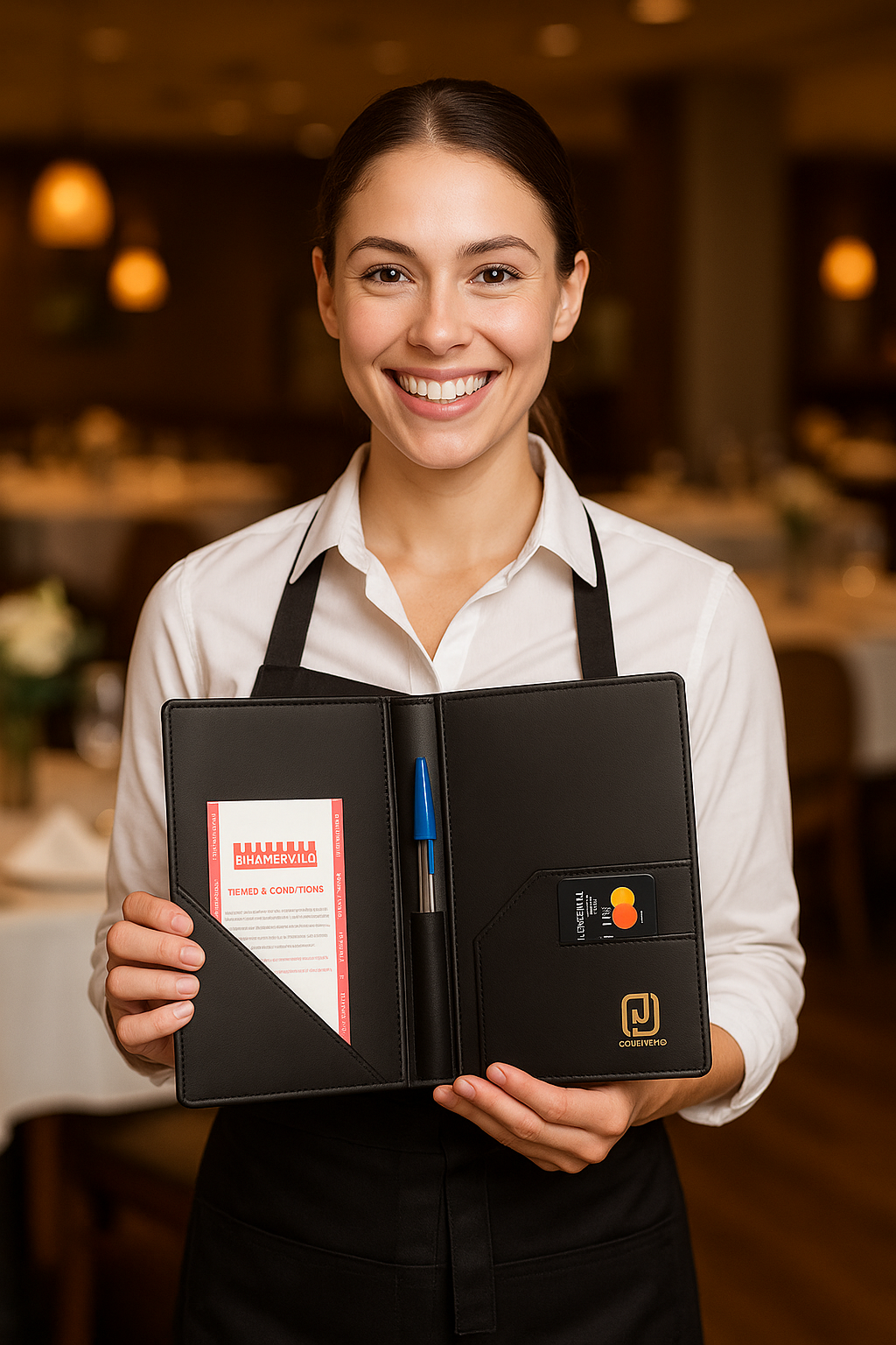 Bill Folder for Hotel and Restaurant, Check Presenter, Bill Folder for Hotel and Restaurant