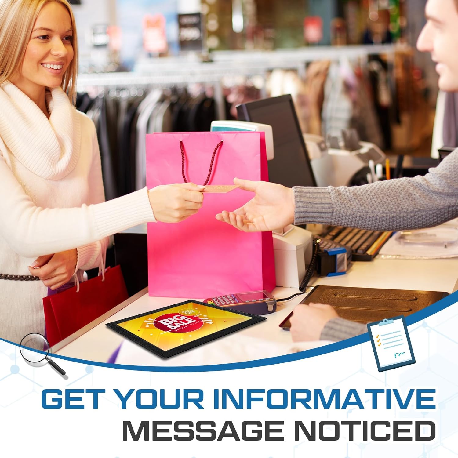 Single View Restaurant Menu Cover , Cocktail Display, Bar Folder, Single View Menu Holder for Restaurant, Bar, Lounge, Drinks, Wine List: A4 Size