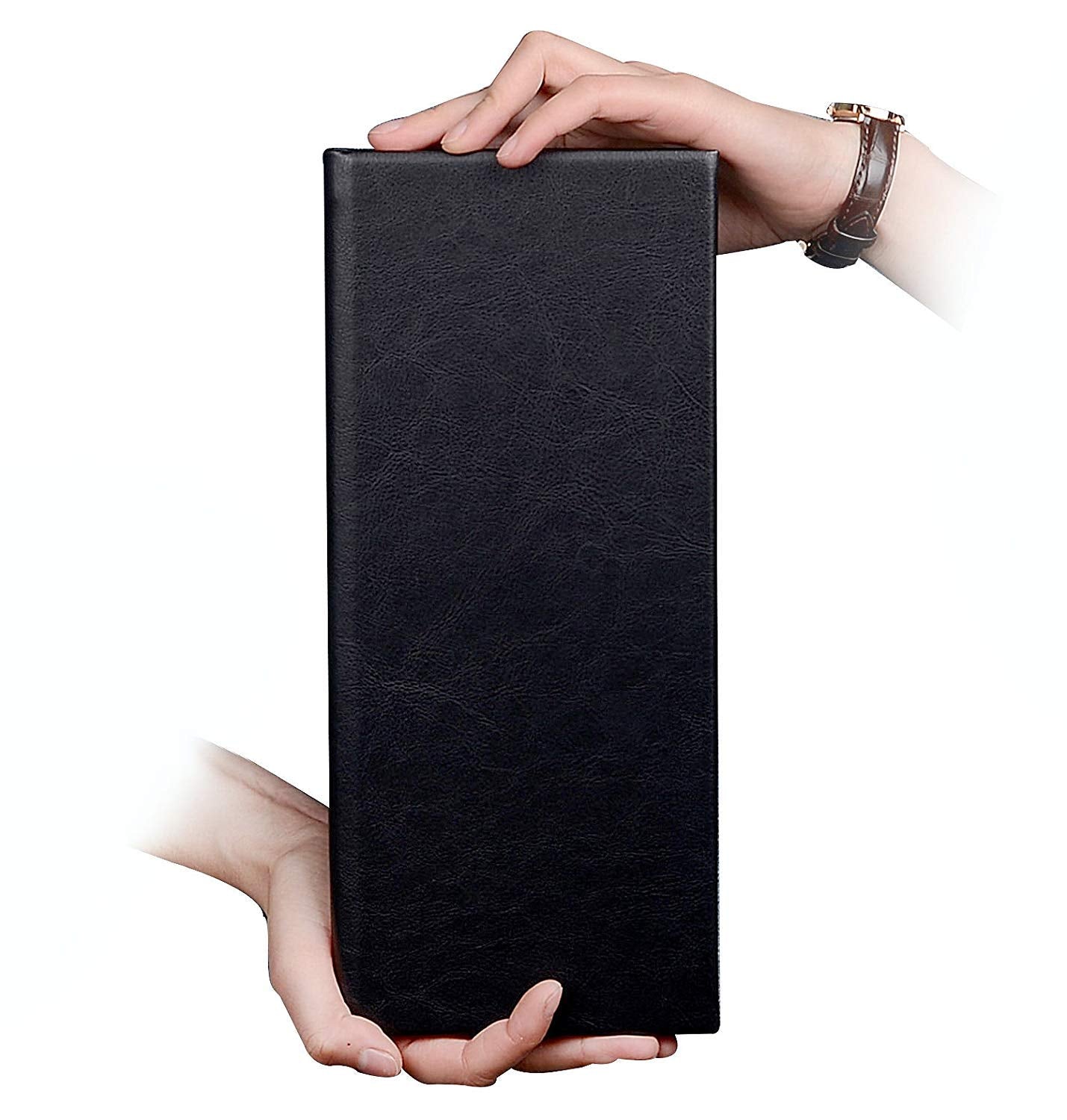 Book Style Double Fold Panel Menu Cover for Bar and Cafe, Restaurant Menu Covers, Juice and Beverage Folder- 4 View