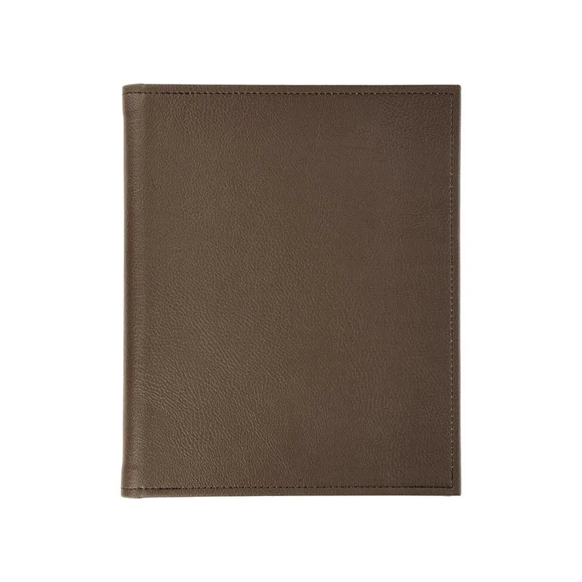 Restaurant Leather Menu Covers Holders screw fitting, Menu Presenters for Restaurants, Menu Holder: BROWN