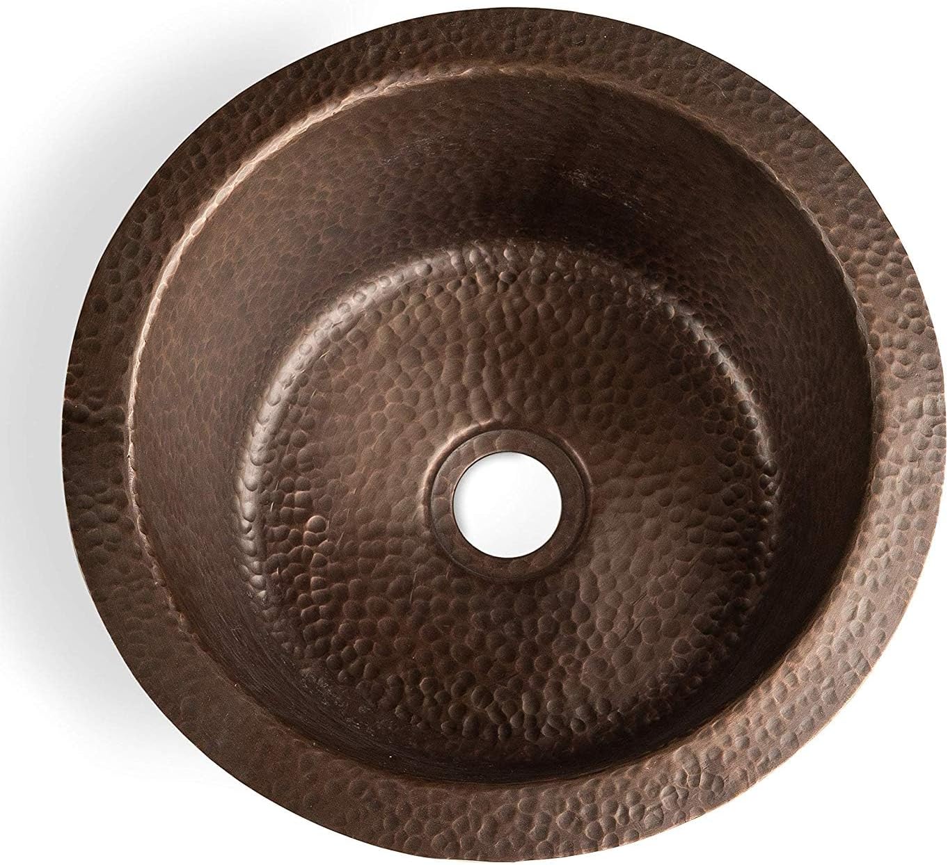 Antique Copper Round Basin - 5 Pcs Set