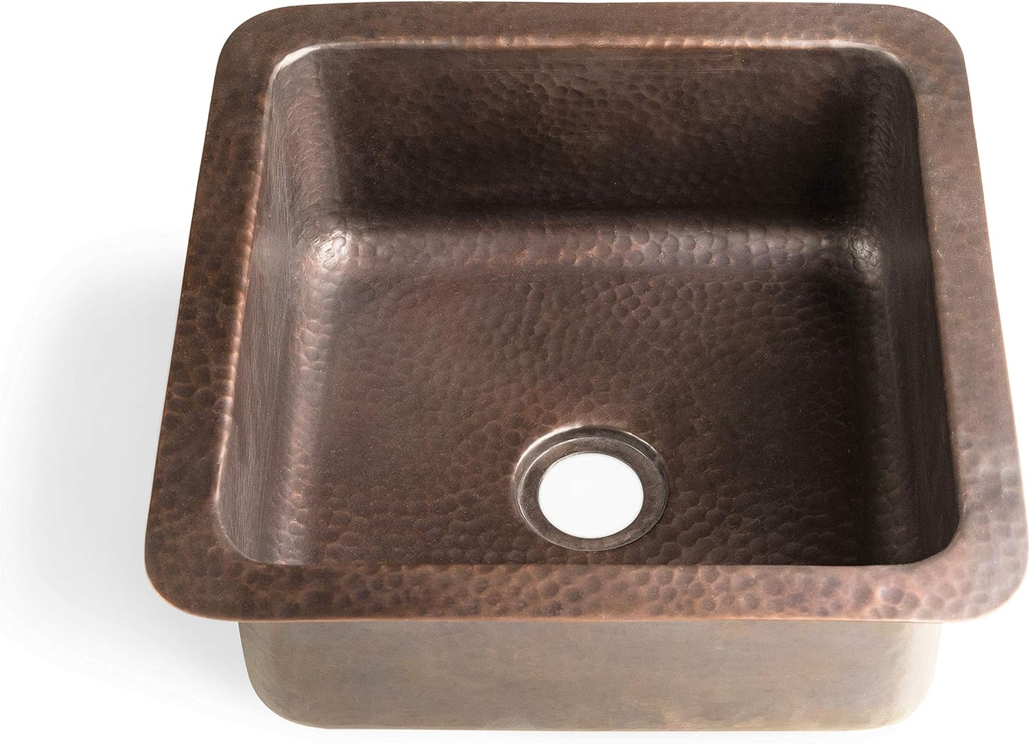 Antique Copper Basin Rectangular - 5 Pcs Set