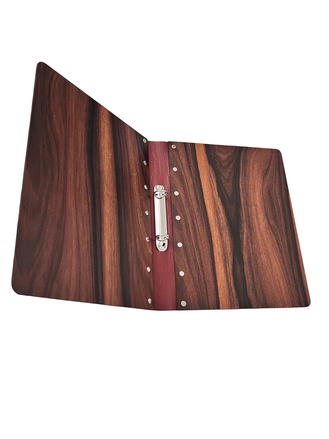 Divris Wooden Menu Cover : Binder Fitting