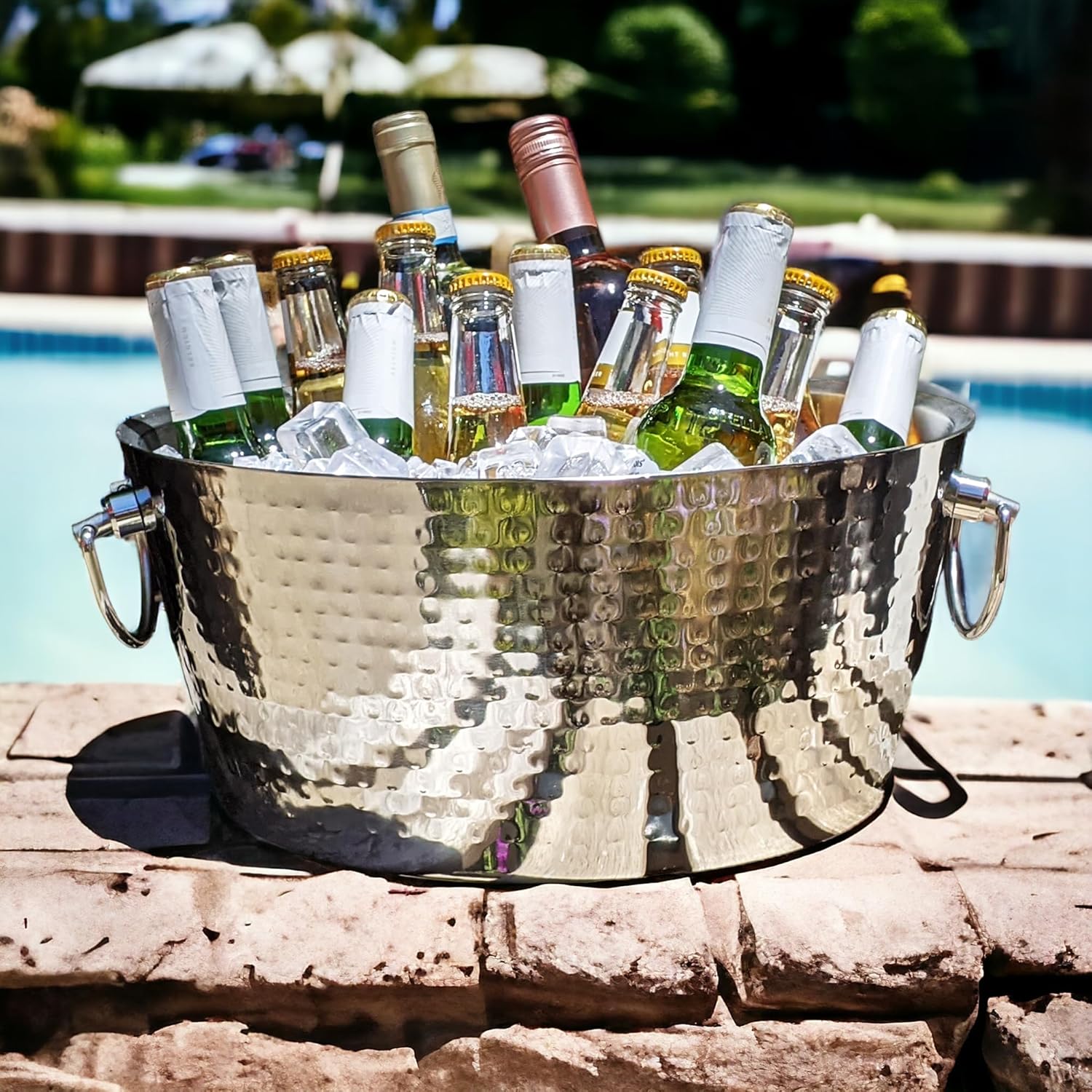 Stainless Steel Party Tub 14" - (10 Pcs Set) (Copy)