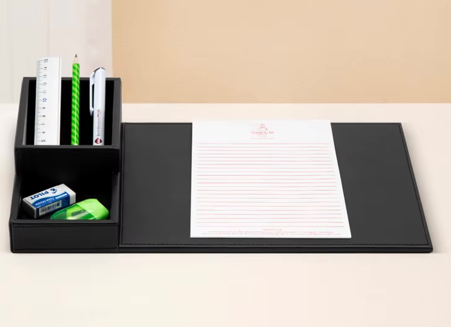 Hotel Welcome Tray With Kettle, Hotel Electric Kettle Leather Tray Set