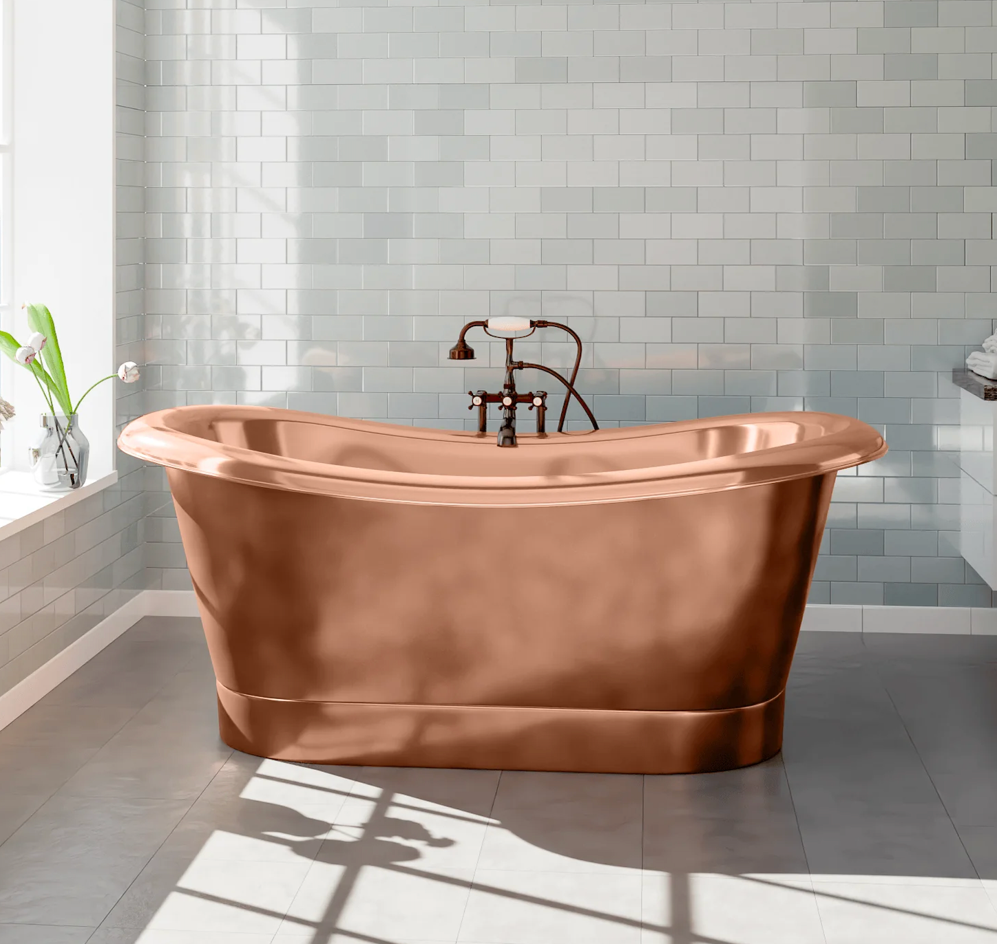 Copper Bathtub