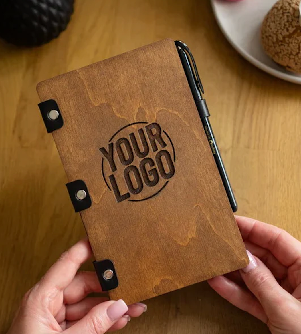 Wooden Check presenter