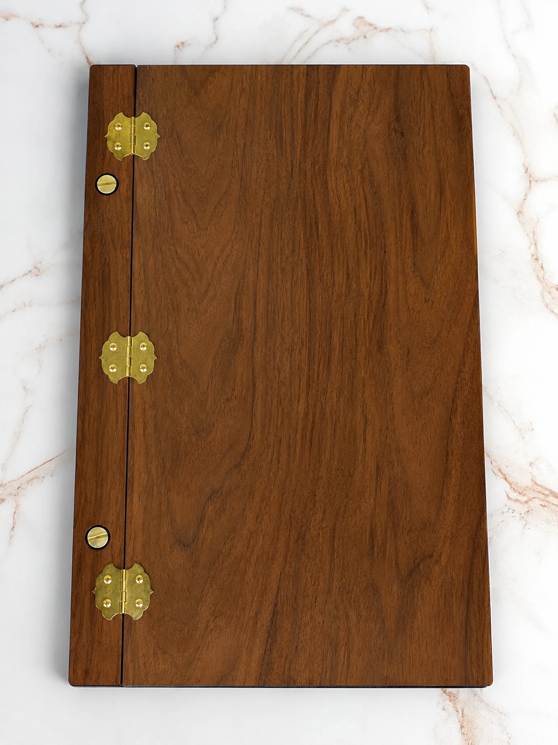 Divris Wooden Menu Cover : Hinge fitting: 50 Pcs Pack